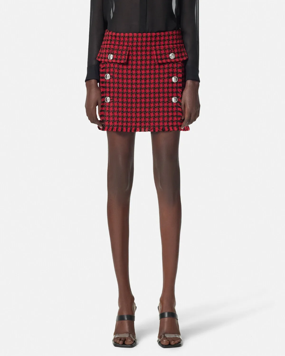 Tweed Pencil Skirt