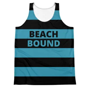 Unisex Tank Top Beach Bound Teal