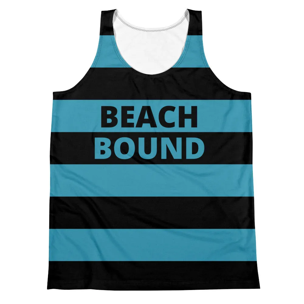 Unisex Tank Top Beach Bound Teal