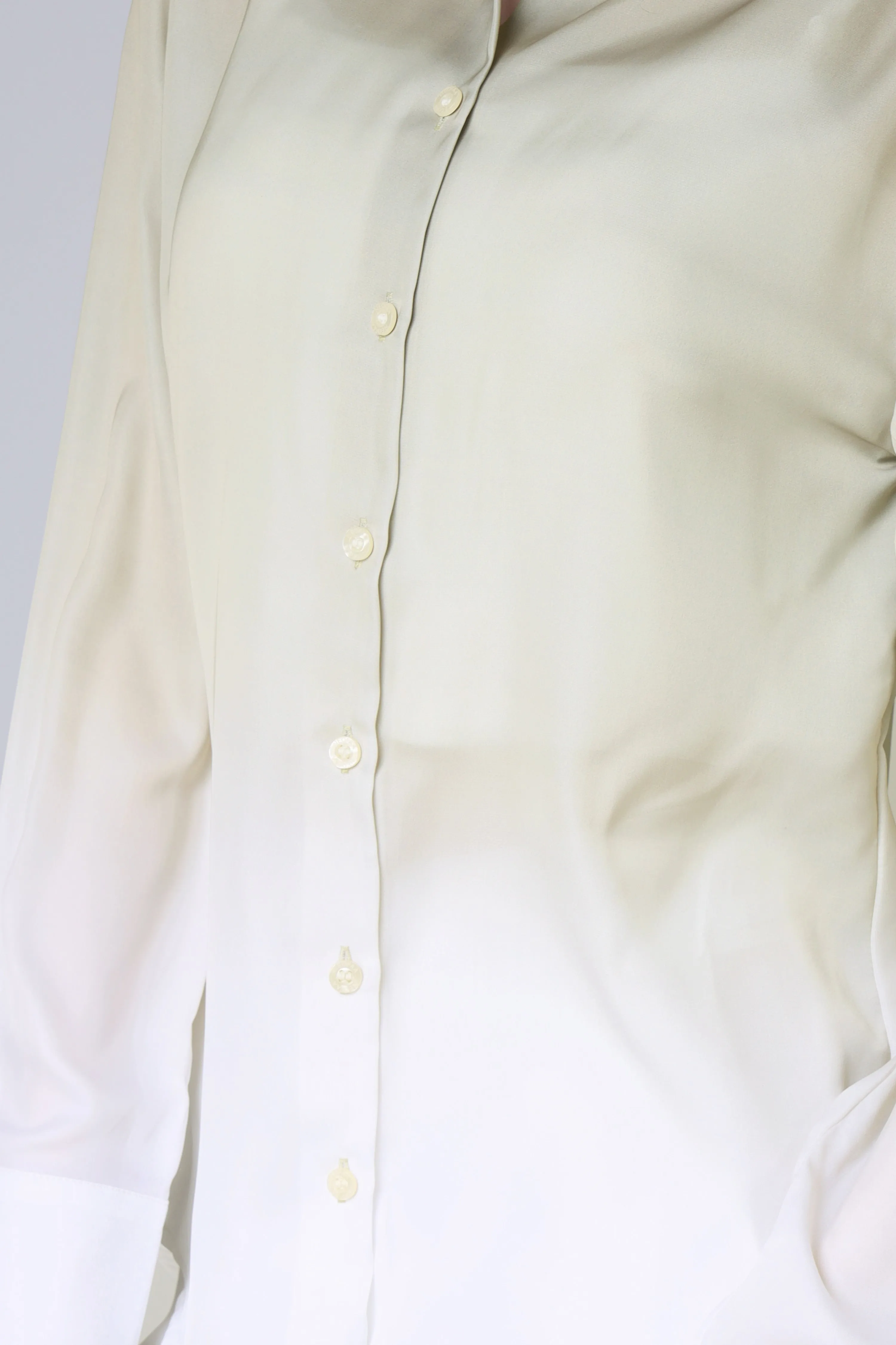 Women's Long Sleeve Ombre Shirt