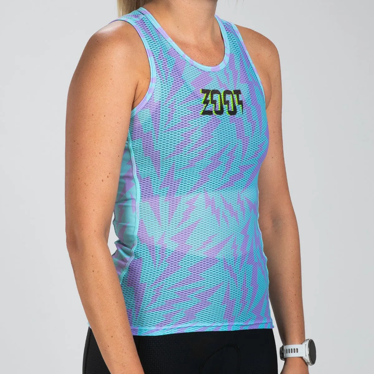 Womens LTD Cycle Base Layer - Electric