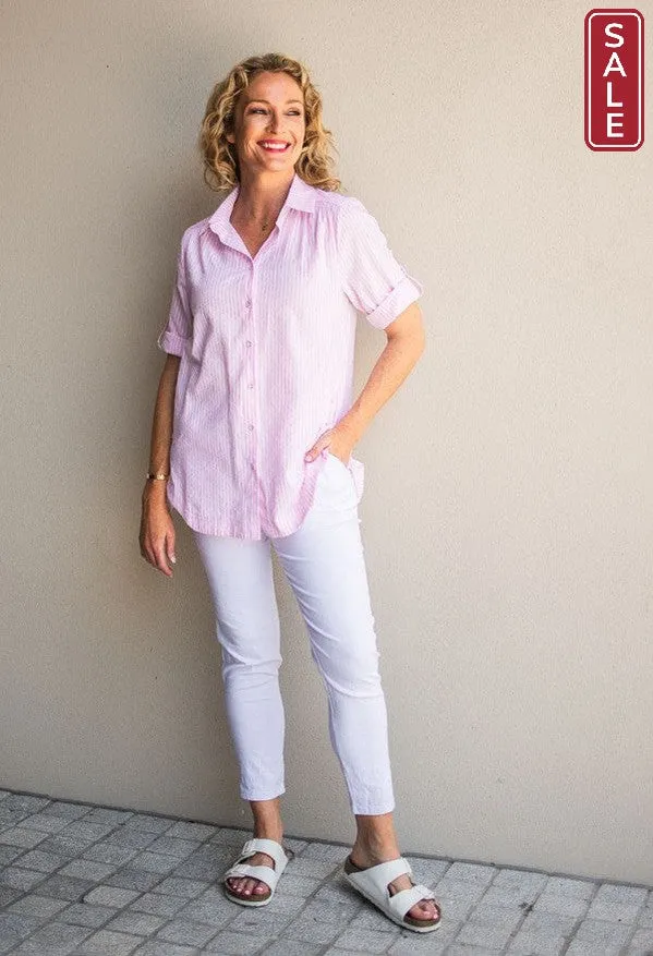 WT 33690 Cotton striped shirt
