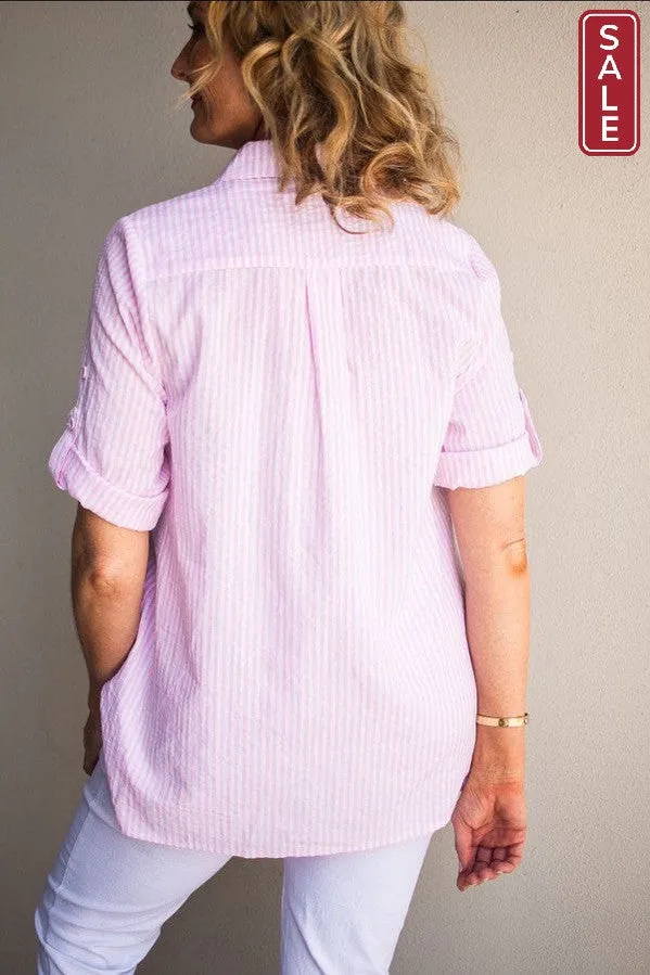 WT 33690 Cotton striped shirt
