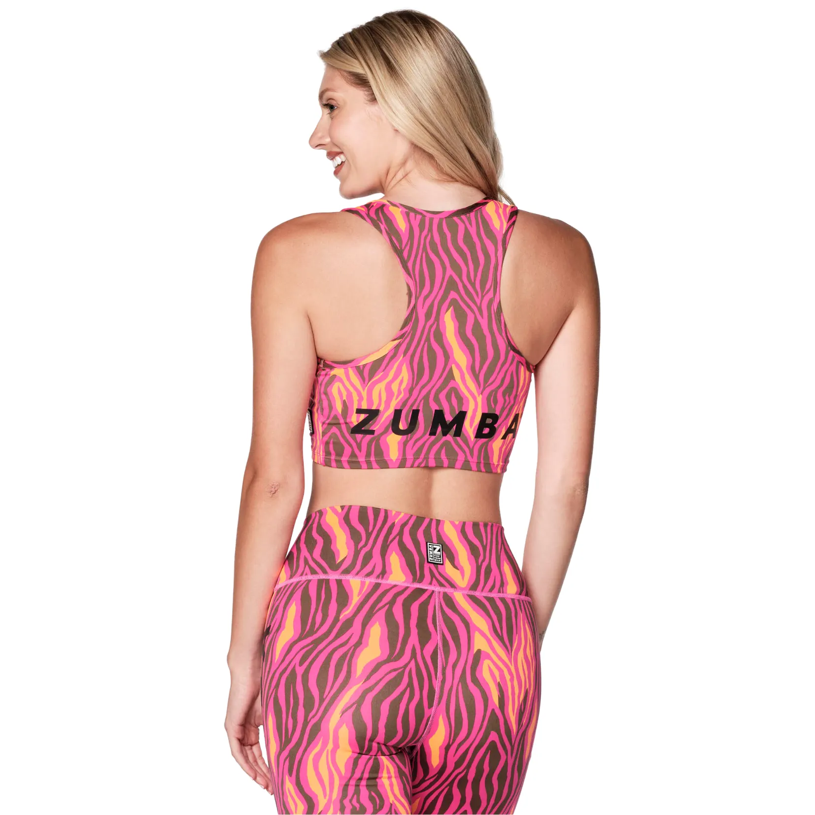 Zumba In The Wild Crop Tank